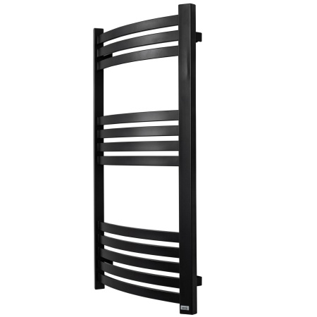 Полотенцесушитель GROIS Elvino GR-018 500х900 П12 (3+4+5) RAL9005 черный матовый