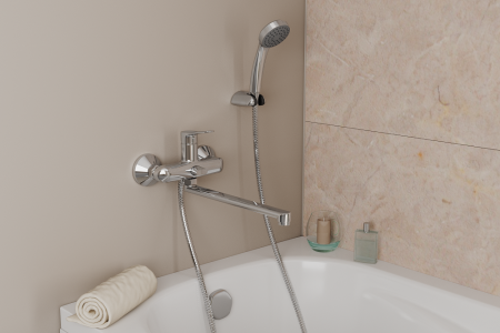 Смеситель для ванны RUSH Crete CR3535-51