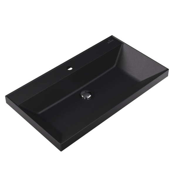 Умывальник RoxenBath Mila 80 black 3001180-B