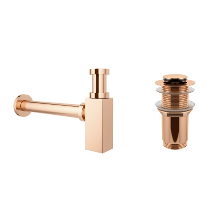 Комплект 3 в 1 Lavinia Boho Bathroom Sink 21520075: накладная фарфоровая раковина 54 см, металлический сифон, донный клапан