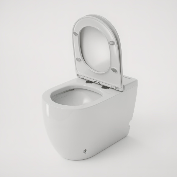 Унитаз Grossman GR-PR-5502 impuls (570х360х450) белый напольный с тонкой крышкой