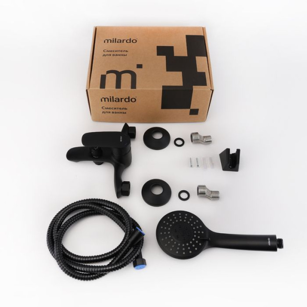 Смеситель для ванны и душа Milardo RORBL00M02