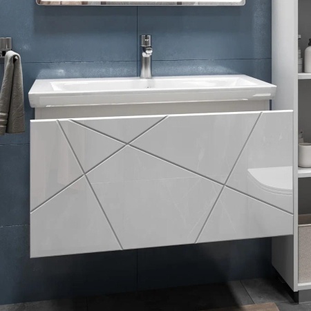 Тумба под раковину подвесная VIGO Geometry 035, 80 см