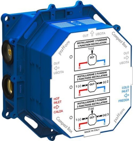 Скрытая монтажная часть для смесителя Paffoni COMPACT BOX CPBOX001