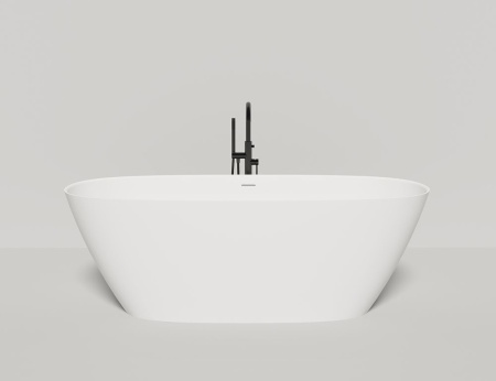 Ванна отдельностоящая Salini SOFIA 185x90, S-Stone, матовый белый 102529M