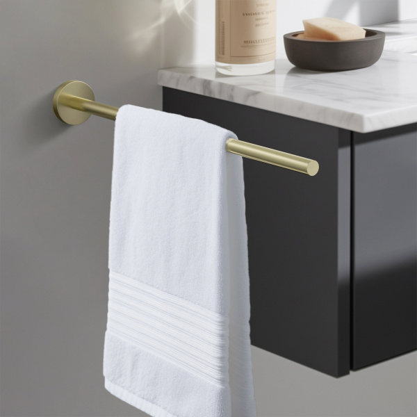 Полотенцедержатель TIMO Saona 13052/17, матовое золото