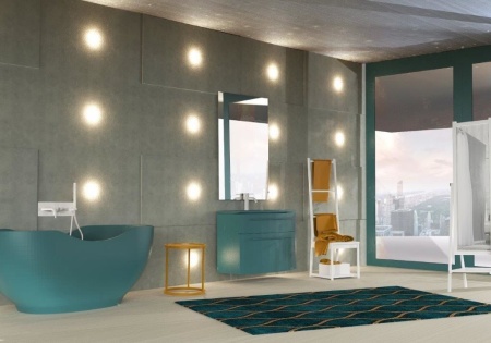 Смеситель для ванны с душем скрытого монтажа Paffoni LIGHT LIG001BO
