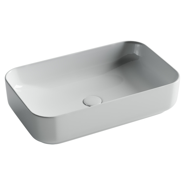 Умывальник Ceramicanova чаша накладная прямоугольная Element 510x340x140мм