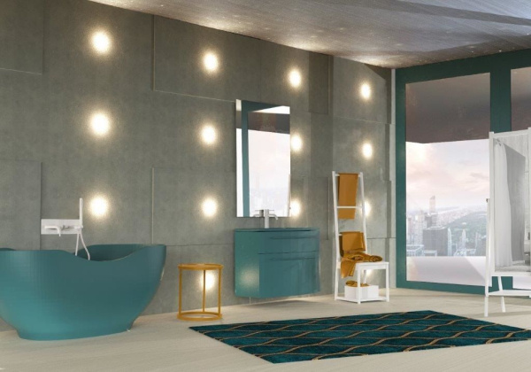 Смеситель для ванны с душем скрытого монтажа Paffoni LIGHT LIG001BO