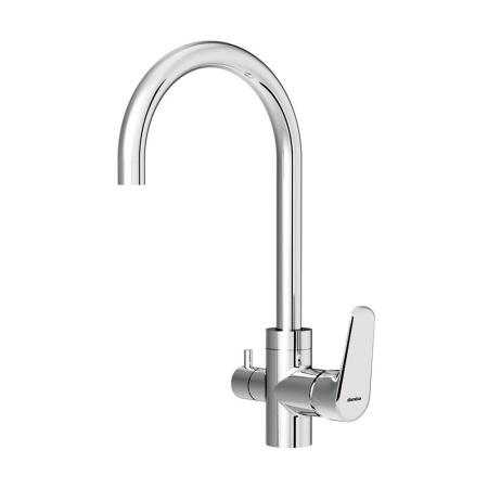 400730000 Merkur, Смеситель для кухни Damixa с каналом для питьевой воды, хром