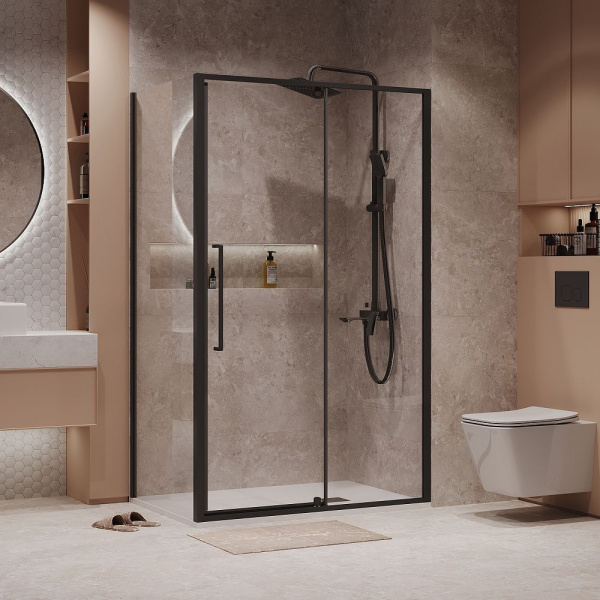 Душевое ограждение Niagara Nova NG-85-11AB-A100B-34 (110*100*195) прямоугольник, двери распашные