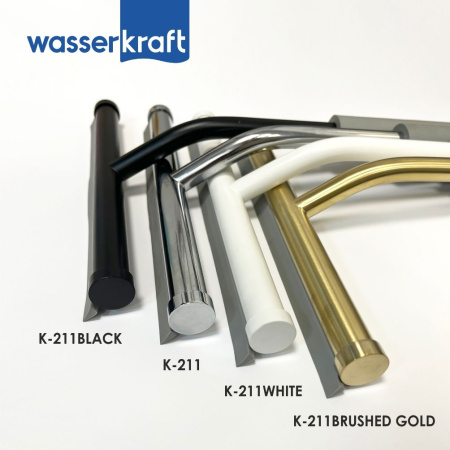Скребок для душевой кабины WasserKRAFT K-211BRUSHED GOLD