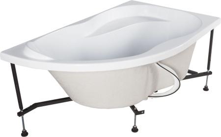 Акриловая ванна Aquanet Graciosa 150x90 R (с каркасом)