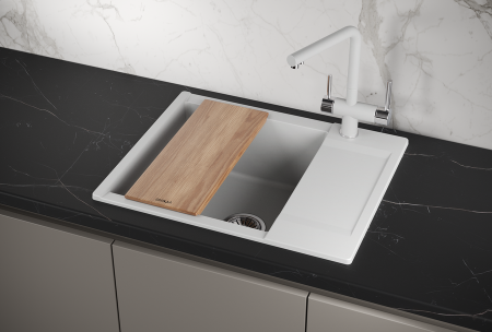 Мойка для кухни Granula Estetica 6202 арктик, 62х50 см, прямоугольная