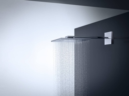 Верхний душ AXOR ShowerSolutions 300/300 2jet. с держателем. хром 35318000