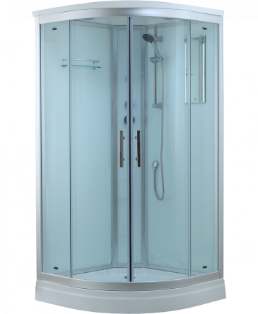 Душевая кабина Timo Standart T-6601 Silver 100x100x220