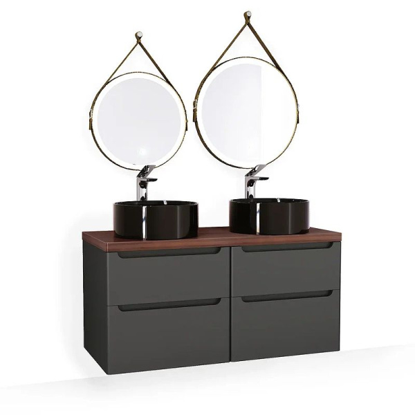 Столешница Jorno Wood 120 Wood.06.120/DW темное дерево