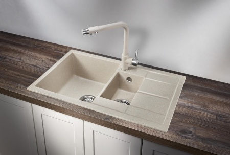 Мойка для кухни Granula 7802 пирит, 78х50 см, прямоугольная