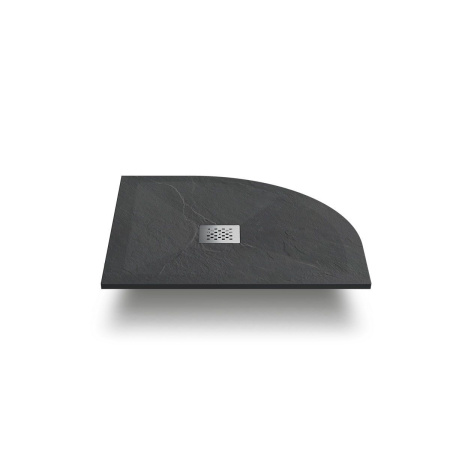 Поддон для душа из искусственного камня Vincea VST-4SQ1010A, 1000*1000*25, антрацит