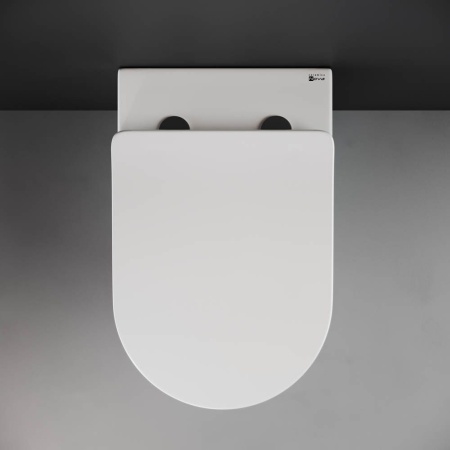 Напольный приставной унитаз Ceramicanova Highlight Rimless, Белый, CN1812