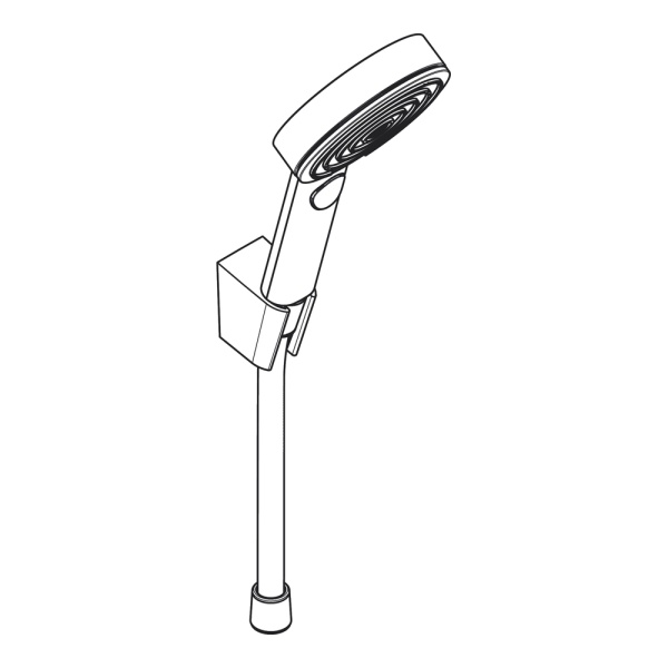 Hansgrohe Pulsify Select S Душевой набор с держателем 105 3jet Relaxation. шланг 125 см хром 24302000