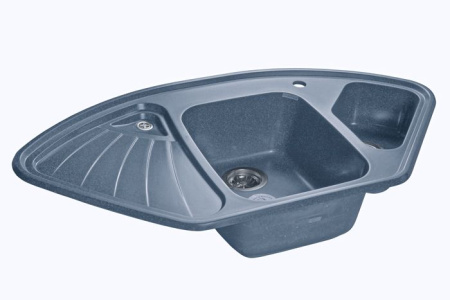 Кухонная мойка GranFest CORNER C-1040E графит