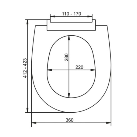 Сиденье для унитаза IDDIS полипропилен Soft Close NE01PS0i31