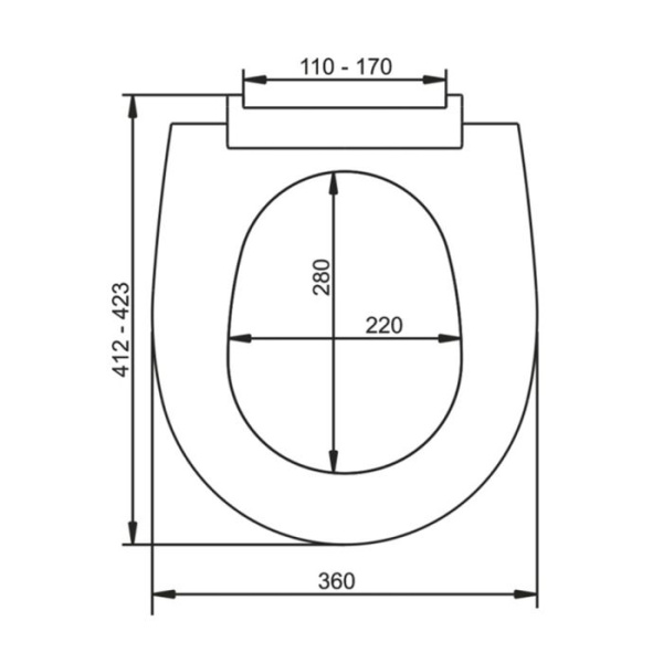 Сиденье для унитаза IDDIS полипропилен Soft Close NE01PS0i31