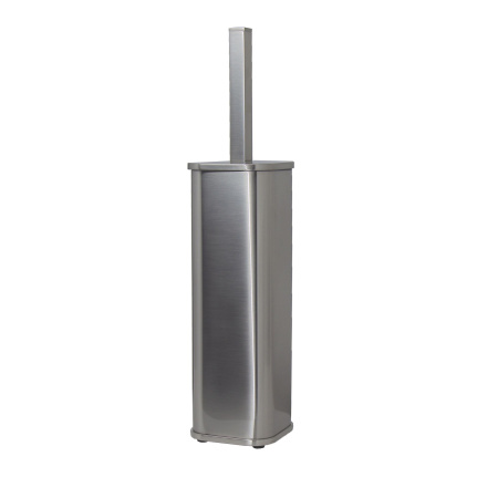 K-1117NICKEL Щетка для унитаза напольная