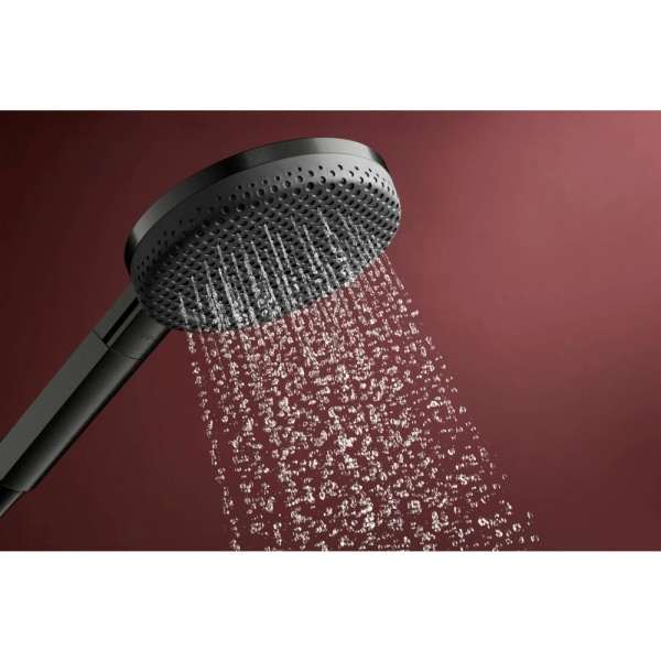 Душевой гарнитур Hansgrohe Raindance Alive Select S 24601340 матовый черный хром 24601340