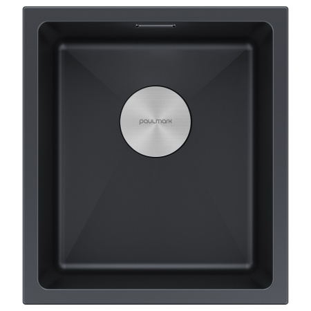 Мойка LUMI 41UNI, IT-GRANIT, LU41-AN, антрацит, 410х460, Paulmark
