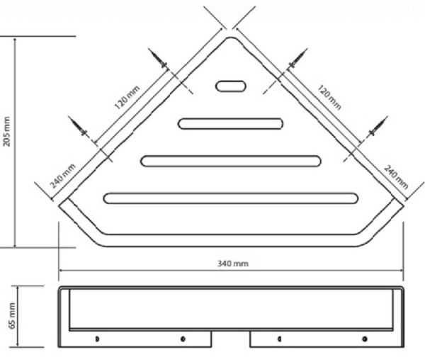 Мыльница для ванной Bemeta Cytro 146208192