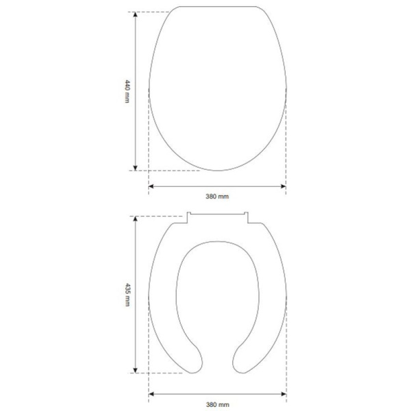 Сиденье для унитаза ETIUDA DP, P-DS-ETIUDA-D