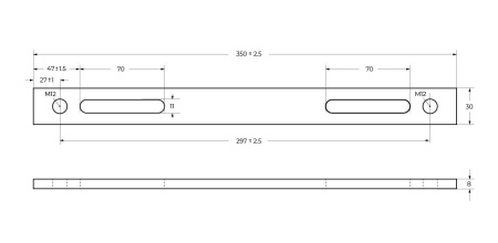 Комплект кронштейнов для крепления ног BelBagno BB21-EAGLE-SUP