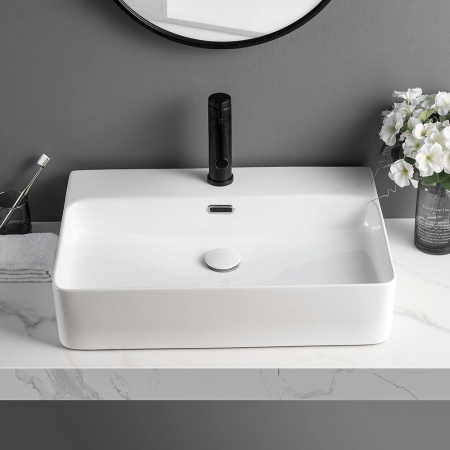 Донный клапан RoxenBath P01W (white) с переливом