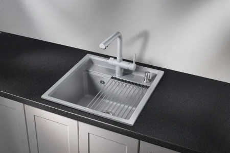 Кухонная мойка Granula KS-5002 алюминиум