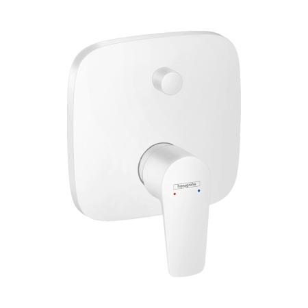 Hansgrohe Talis E Смеситель для ванны однорычажный скрытый монтаж со встроенной защитной комбинацией черный матовый 71474670