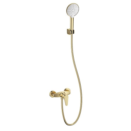 Смеситель для душа WONZON & WOGHAND, Брашированное золото (WW-AE3102-BG)