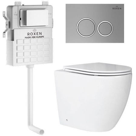 Комплект 5 в 1 RoxenBath Attach 966902 (состоит из: 710215, Santi 410260M; 650185-01)