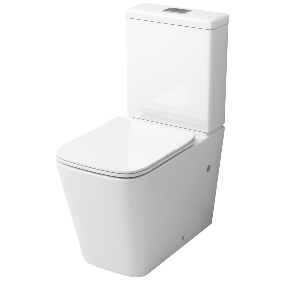 Унитаз Grossman GR-4445S (640х360х830) напольный с тонкой крышкой