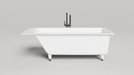 Ванна встраиваемая Salini CASCATA 170x70 покраска по RAL полностью, S-Sense, матовый 104413MF