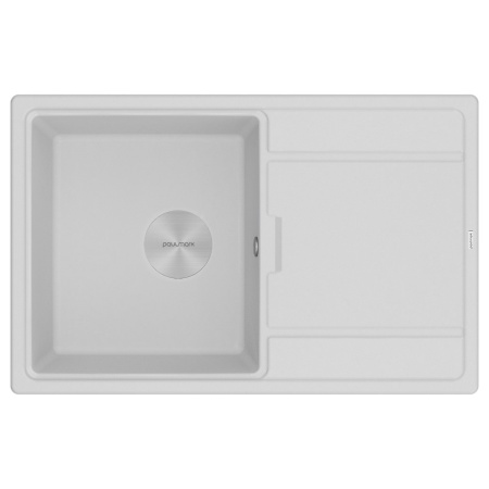 Мойка FLUGEN 50-780, IT-GRANIT, PM217850-WH, белый, 780х500 мм, Paulmark