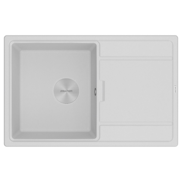 Мойка FLUGEN 50-780, IT-GRANIT, PM217850-WH, белый, 780х500 мм, Paulmark