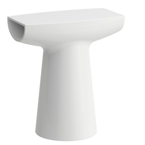 Laufen Home collection Керамическая скульптура 38х20х42см., BABOON, напольная, цвет: белый матовый 8.7026.1.757.000.1