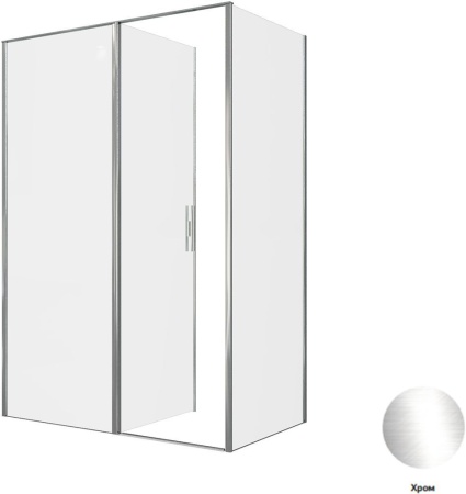 Душевой уголок Allen Brau Priority 140x80 3.31034.00 + 3.31040.00 хром