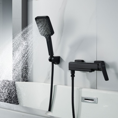 Смеситель для ванны Shevanik S9952H, черный