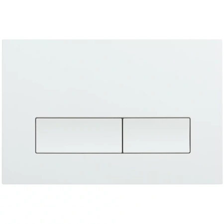 Кнопка смыва Veconi FLUSH V1, FLV1-W, 240х162х9, пластик, белый глянец