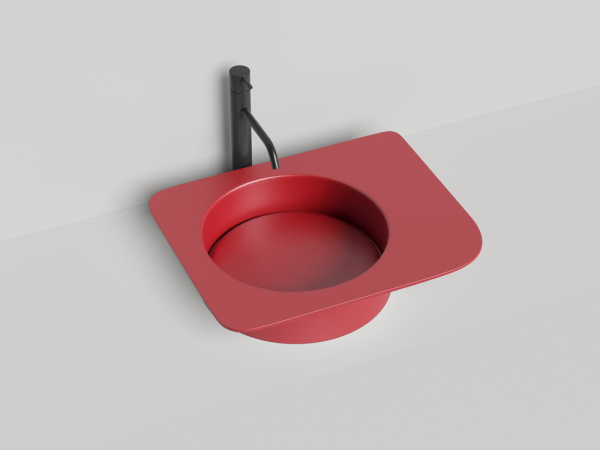 Раковина накладная Salini NINFEA 02 покраска по RAL полностью, 110521MF