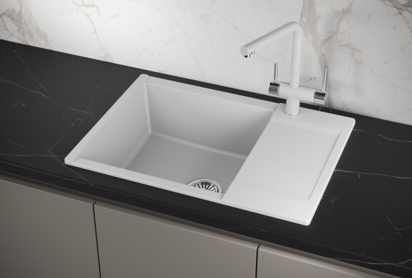 Мойка для кухни Granula Estetica 7003 арктик, 70х50 см, прямоугольная