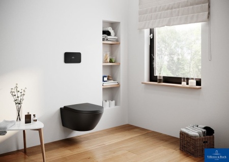 Унитаз Villeroy & Boch Subway 2.0, подвесной, открытый смыв, DirectFlush, 5614R0R7